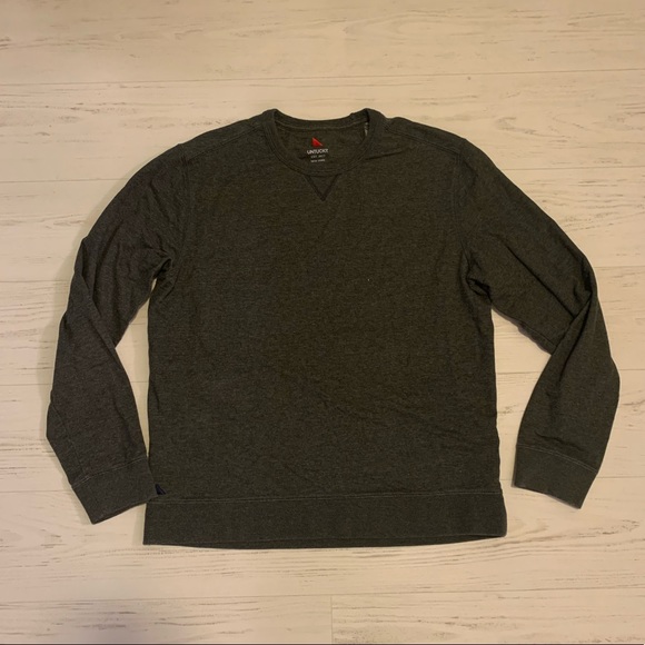 Mens UNTUCKit Casual Grey Crewneck - Picture 2 of 4